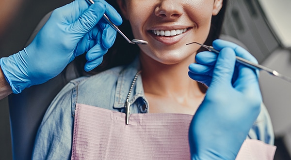 Boulder woman visits dentist at Adler Advanced Dentistry