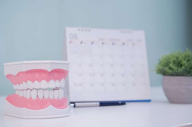 Dentist calendar